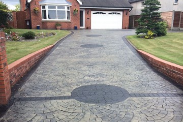 Pattern Imprinted Driveways